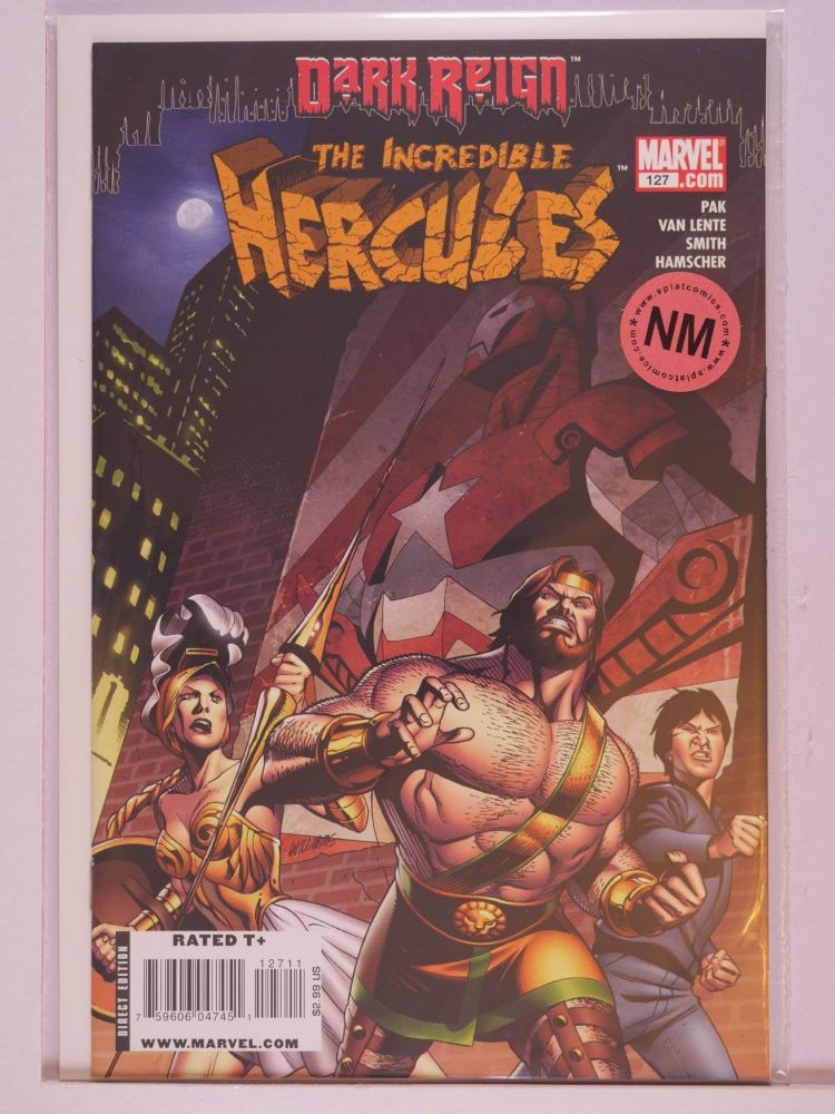 INCREDIBLE HERCULES (2008) Volume 1: # 0127 NM