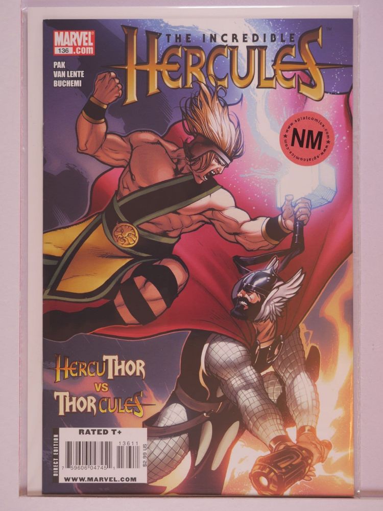 INCREDIBLE HERCULES (2008) Volume 1: # 0136 NM
