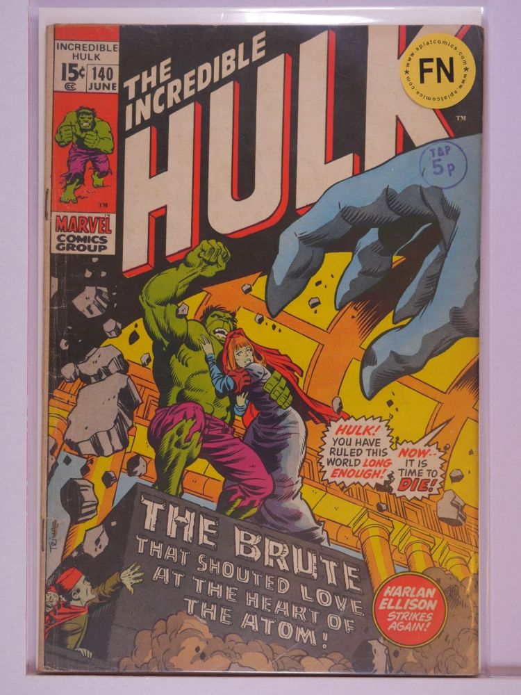 INCREDIBLE HULK (1963) Volume 1: # 0140 FN