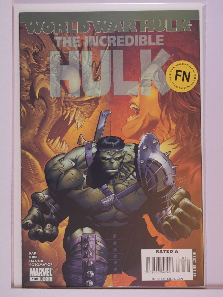 INCREDIBLE HULK (1999) Volume 2: # 0108 FN