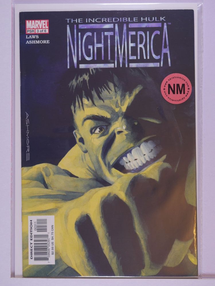 INCREDIBLE HULK NIGHTMERICA (2003) Volume 1: # 0003 NM