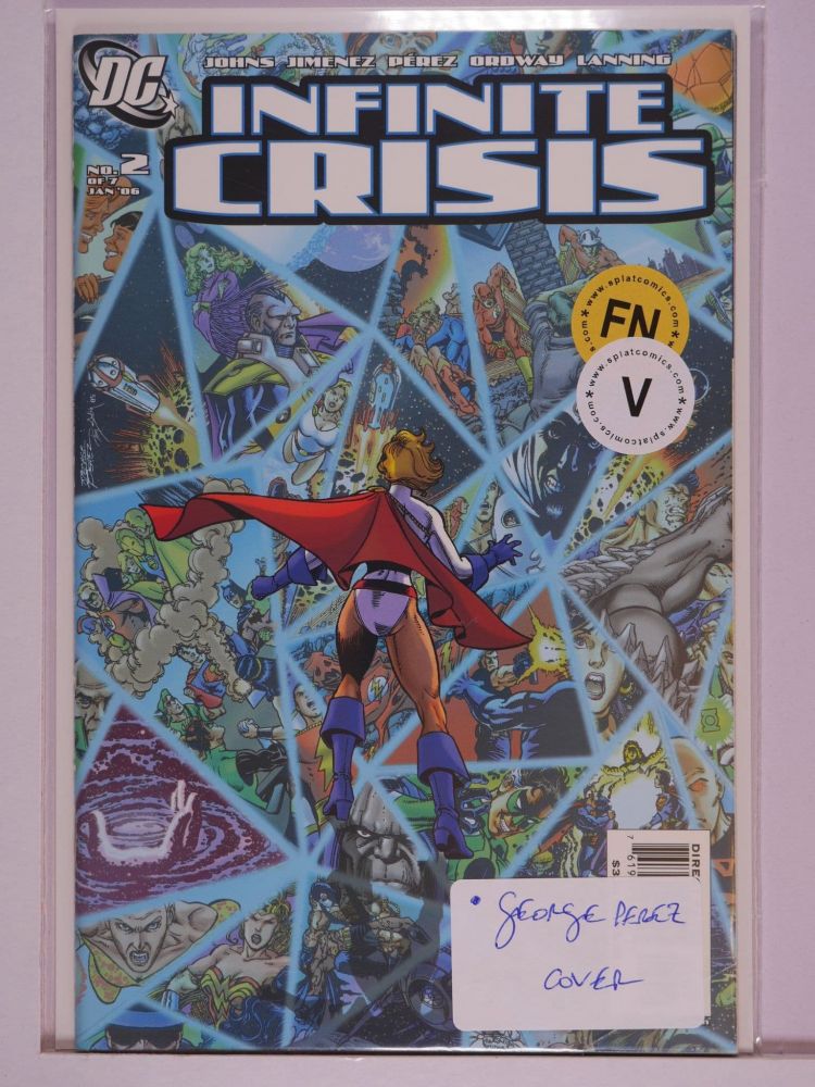 INFINITE CRISIS (2006) Volume 1: # 0002 FN GEROGE PEREZ COVER VARIANT