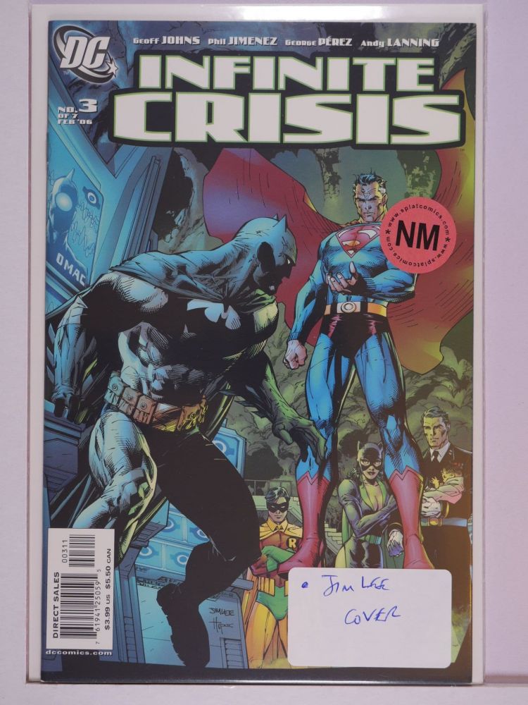 INFINITE CRISIS (2006) Volume 1: # 0003 NM JIM LEE SUPERMAN BATMAN COVER VARIANT