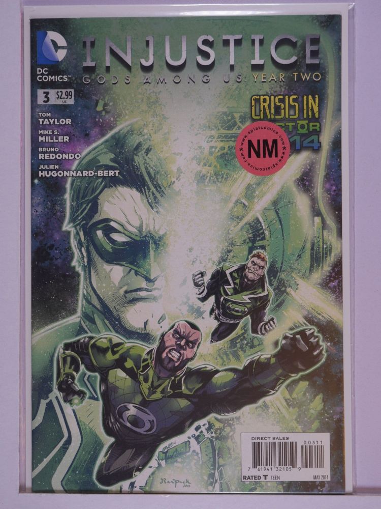 INJUSTICE GODS AMONG US YEAR TWO (2007) Volume 1: # 0003 NM