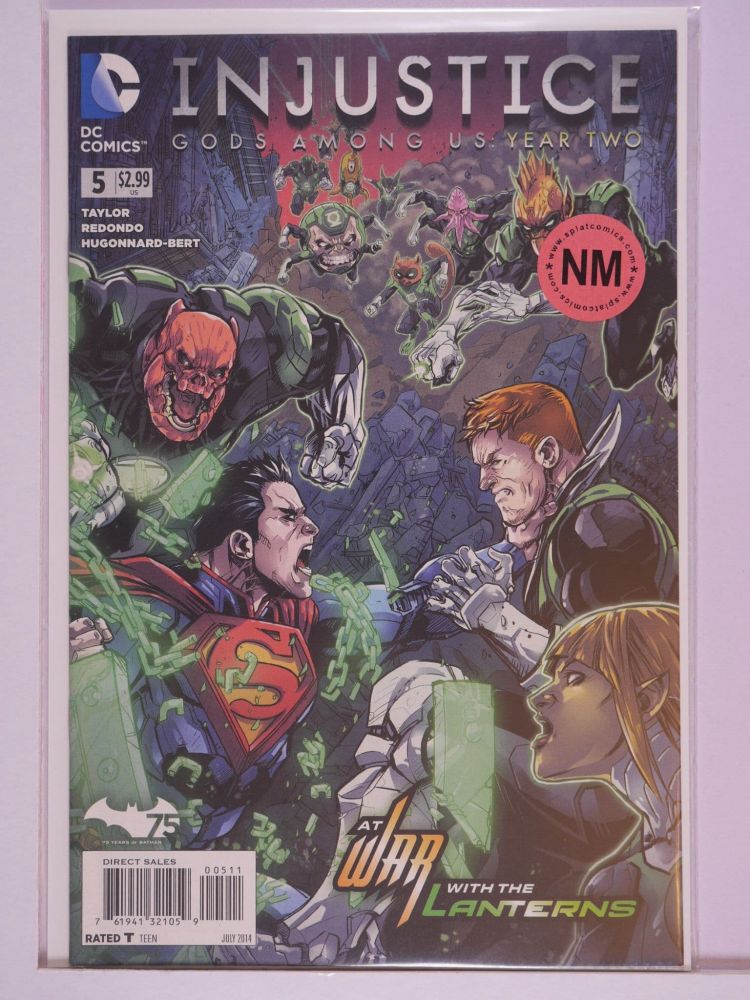INJUSTICE GODS AMONG US YEAR TWO (2007) Volume 1: # 0005 NM