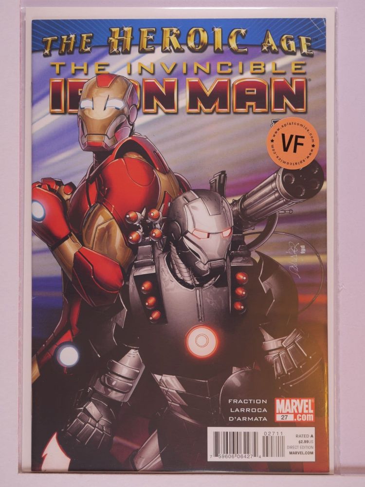 INVINCIBLE IRON MAN (2008) Volume 1: # 0027 VF