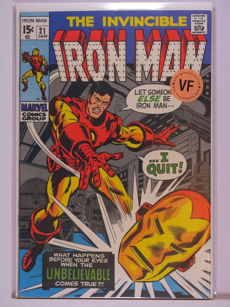 IRON MAN (1968) Volume 1: # 0021 VF