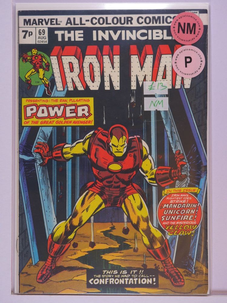 IRON MAN (1968) Volume 1: # 0069 NM PENCE