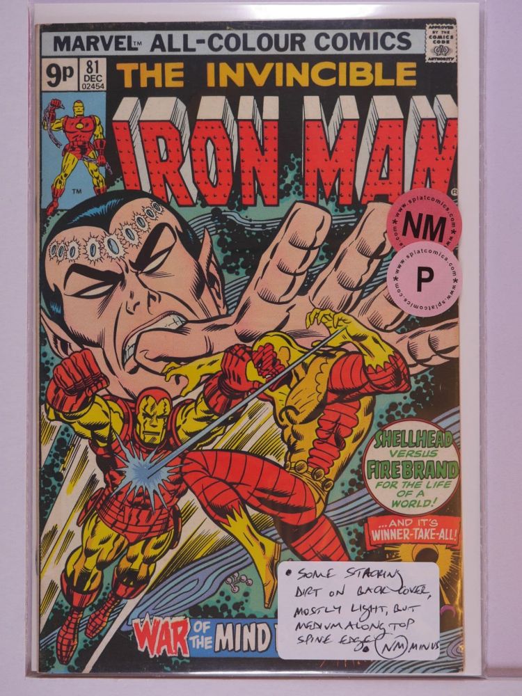 IRON MAN (1968) Volume 1: # 0081 NM PENCE
