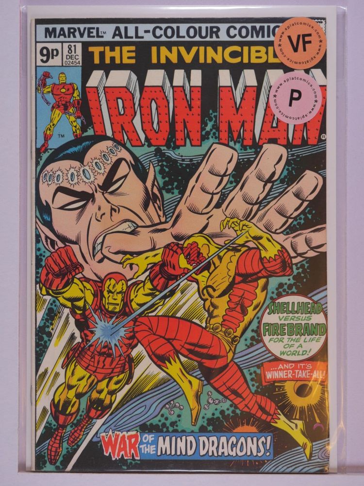 IRON MAN (1968) Volume 1: # 0081 VF PENCE
