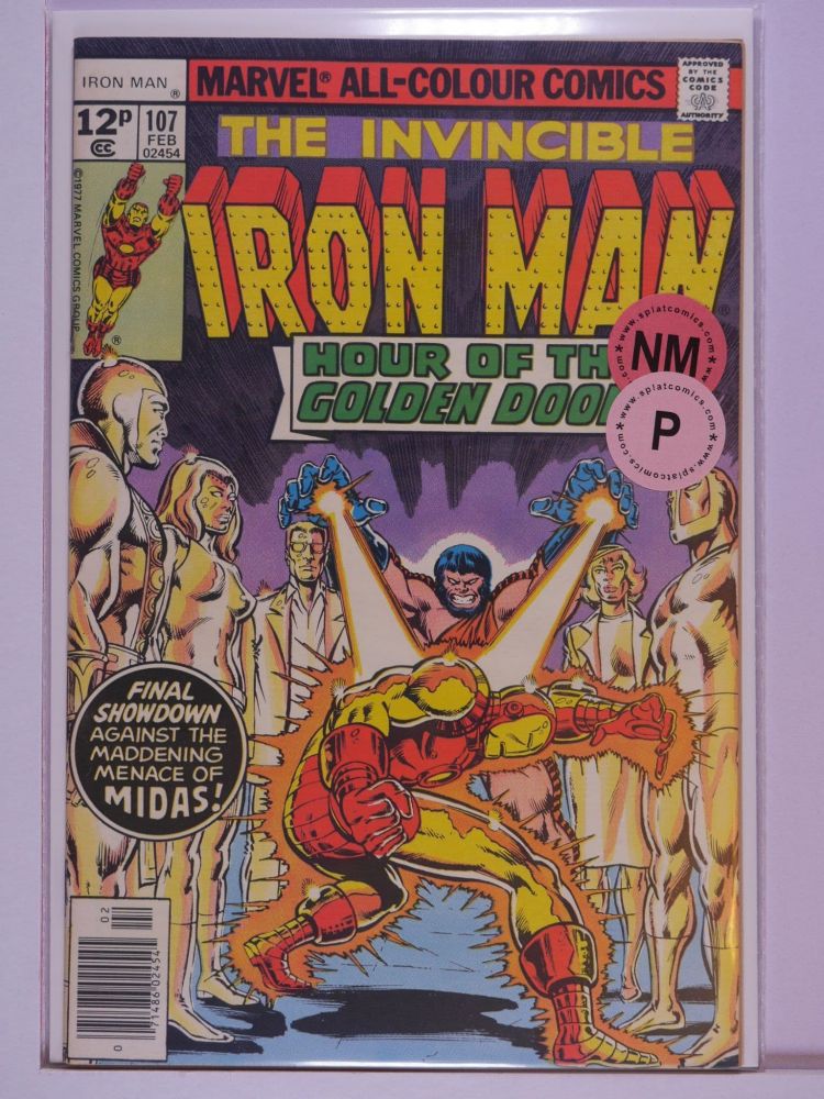 IRON MAN (1968) Volume 1: # 0107 NM PENCE