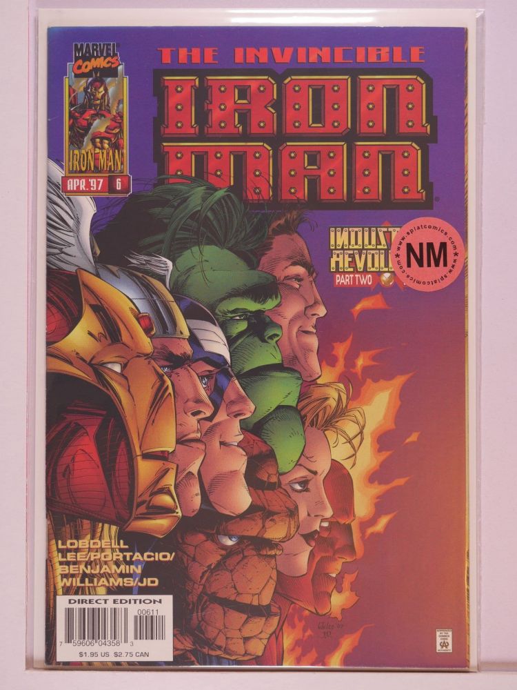 IRON MAN (1996) Volume 2: # 0006 NM