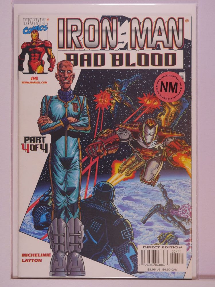 IRON MAN BAD BLOOD (2000) Volume 1: # 0004 NM