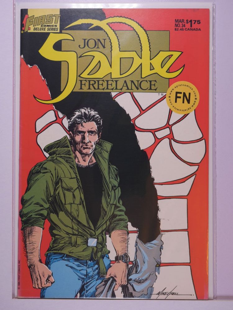 JON SABLE FREELANCE (1983) Volume 1: # 0034 FN