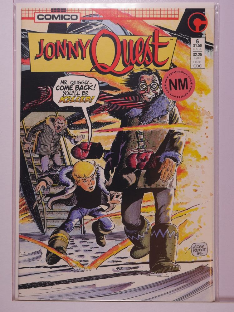 JONNY QUEST (1986) Volume 1: # 0006 NM