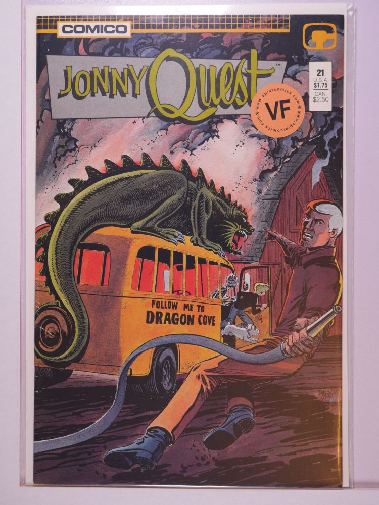 JONNY QUEST (1986) Volume 1: # 0021 VF