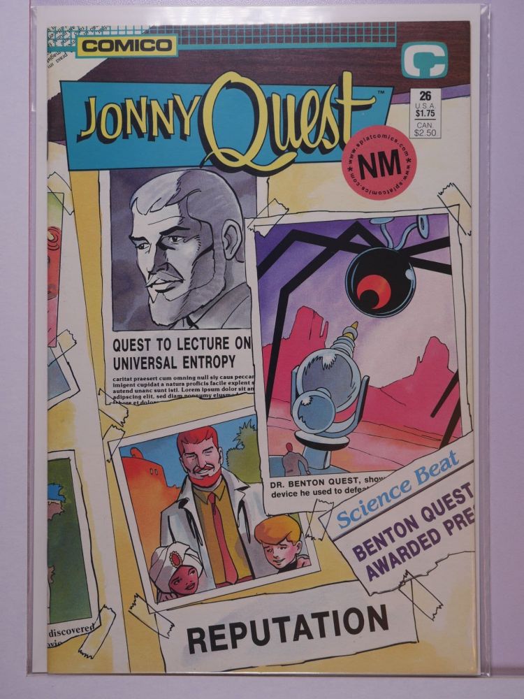 JONNY QUEST (1986) Volume 1: # 0026 NM
