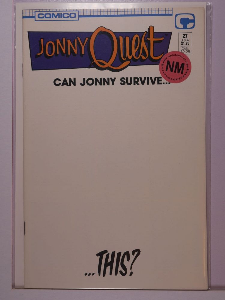 JONNY QUEST (1986) Volume 1: # 0027 NM
