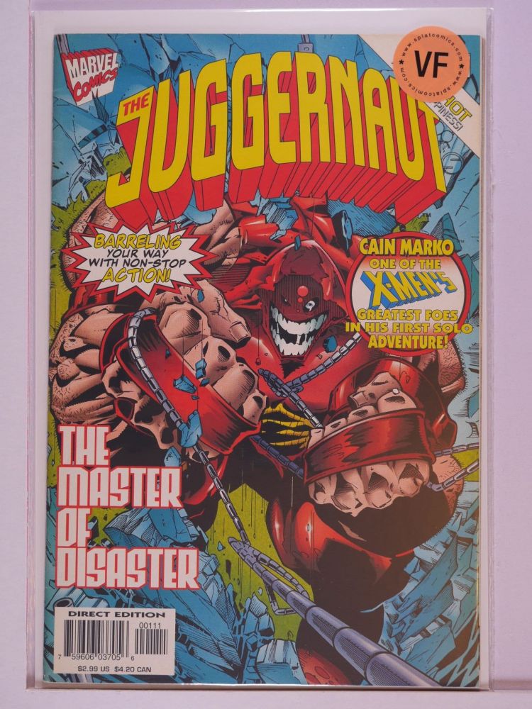 JUGGERNAUT (1997) Volume 1: # 0001 VF THE MASTER OF DISASTER
