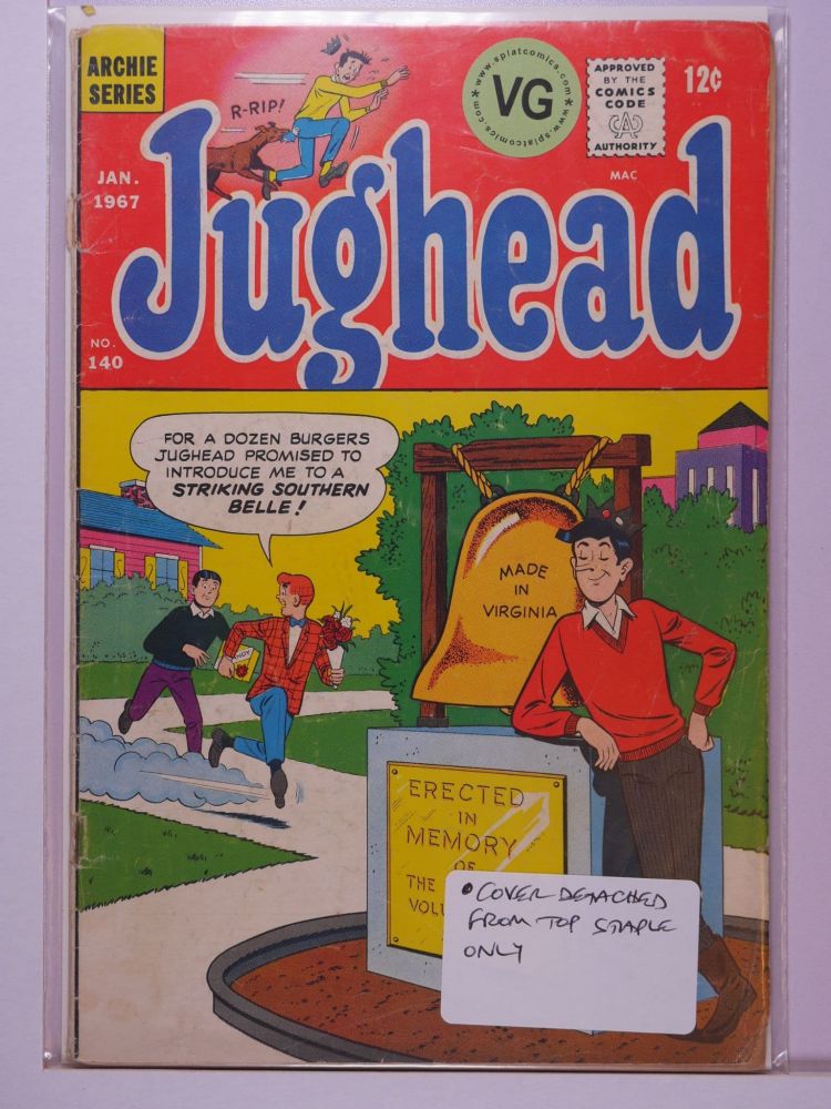 JUGHEAD (1965) Volume 1: # 0140 VG