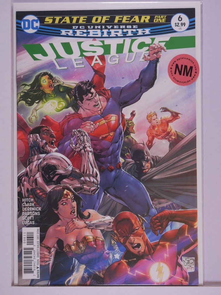 JUSTICE LEAGUE (2016) Volume 2: # 0006 NM