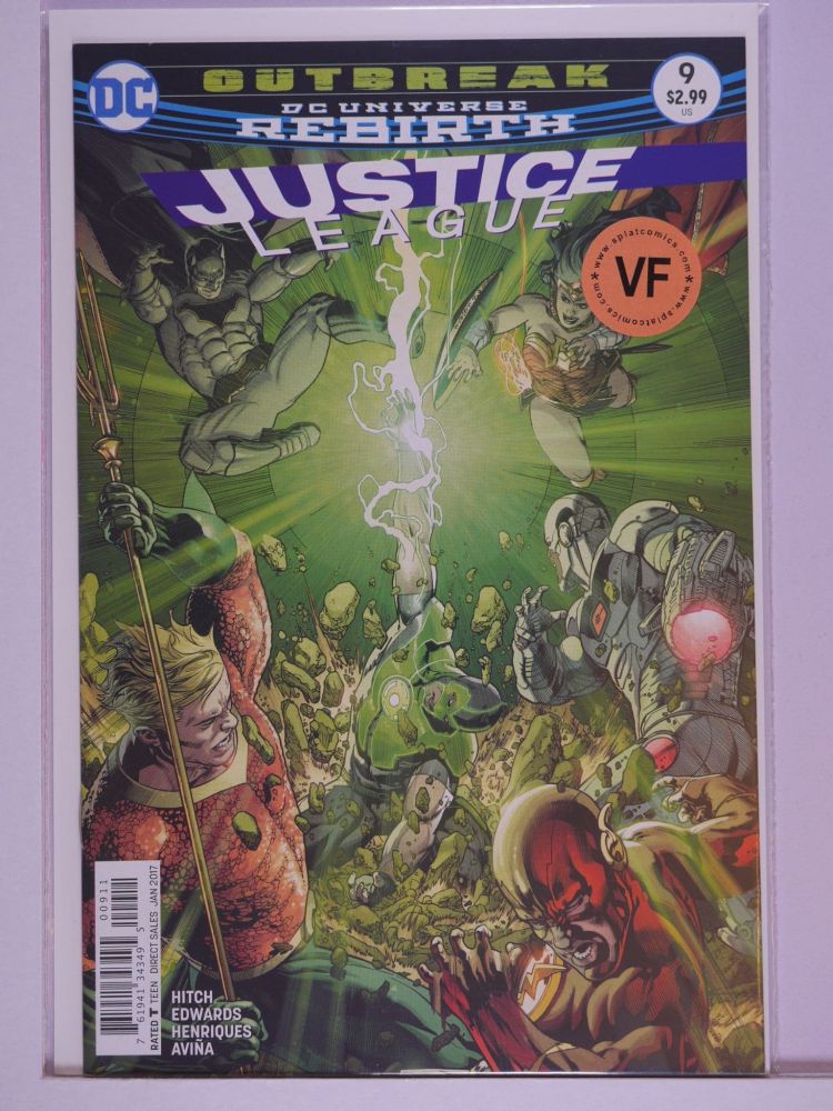 JUSTICE LEAGUE (2016) Volume 2: # 0009 VF