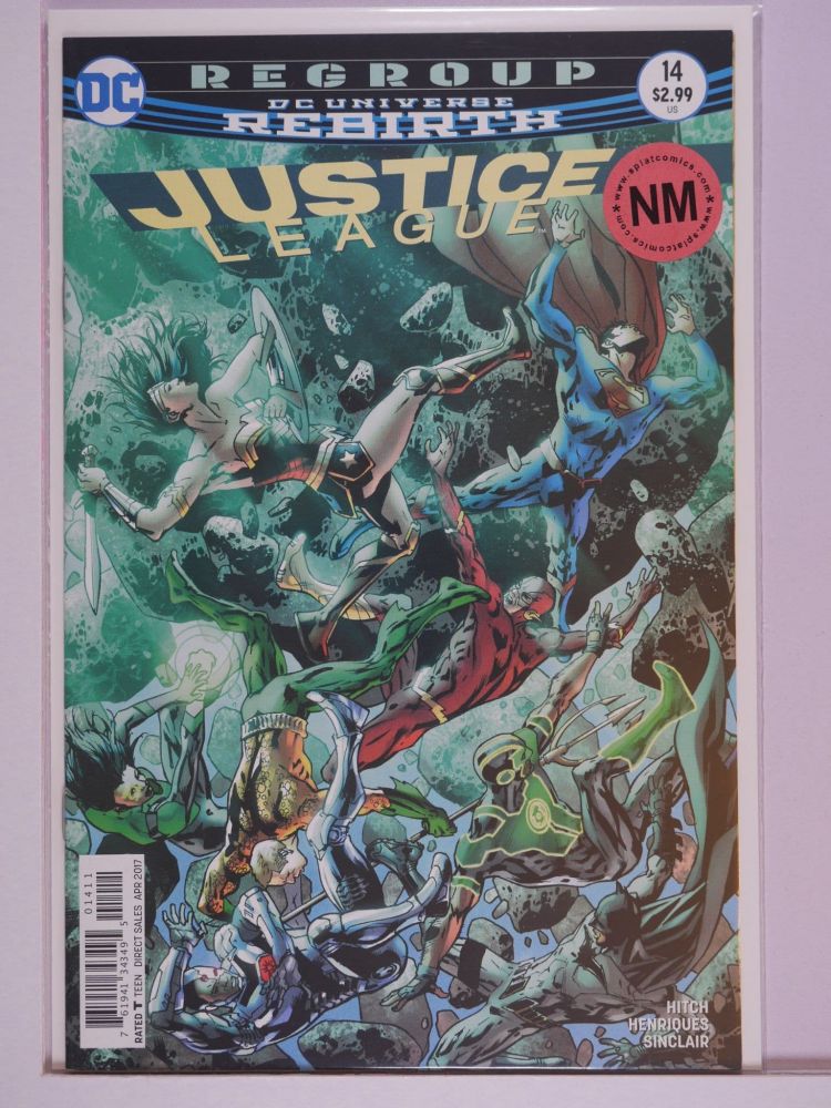 JUSTICE LEAGUE (2016) Volume 2: # 0014 NM