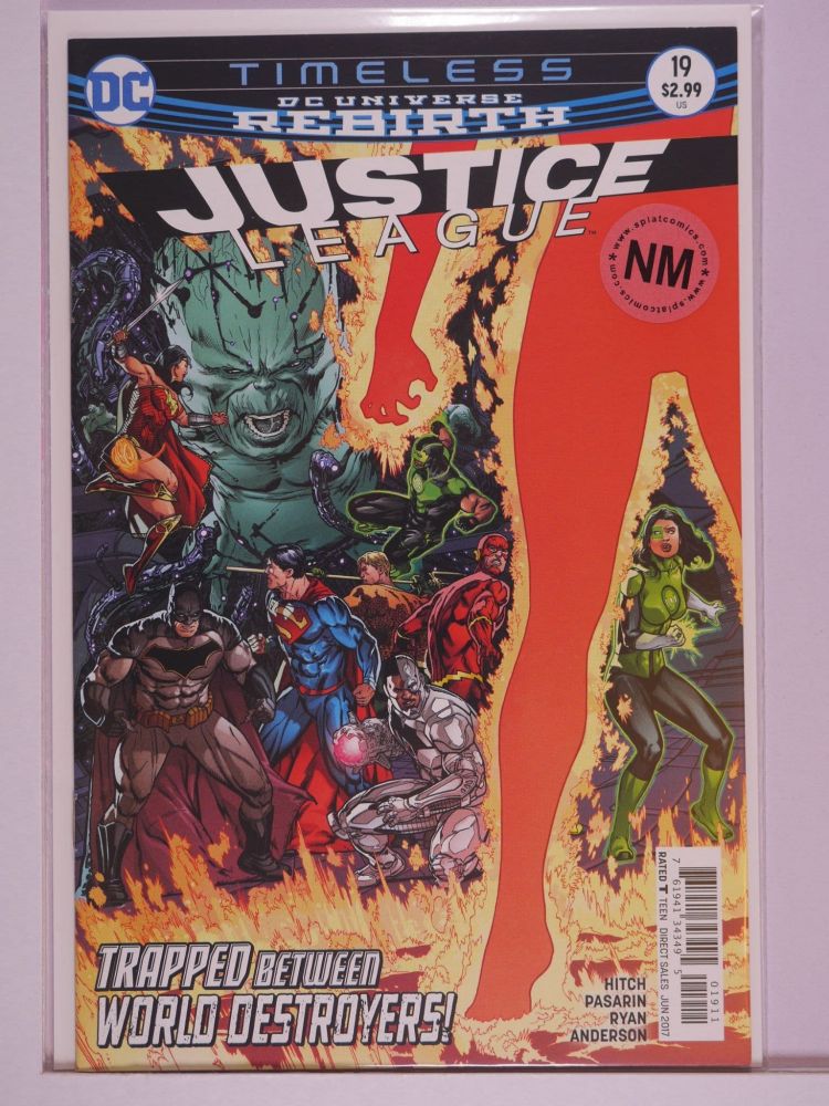 JUSTICE LEAGUE (2016) Volume 2: # 0019 NM
