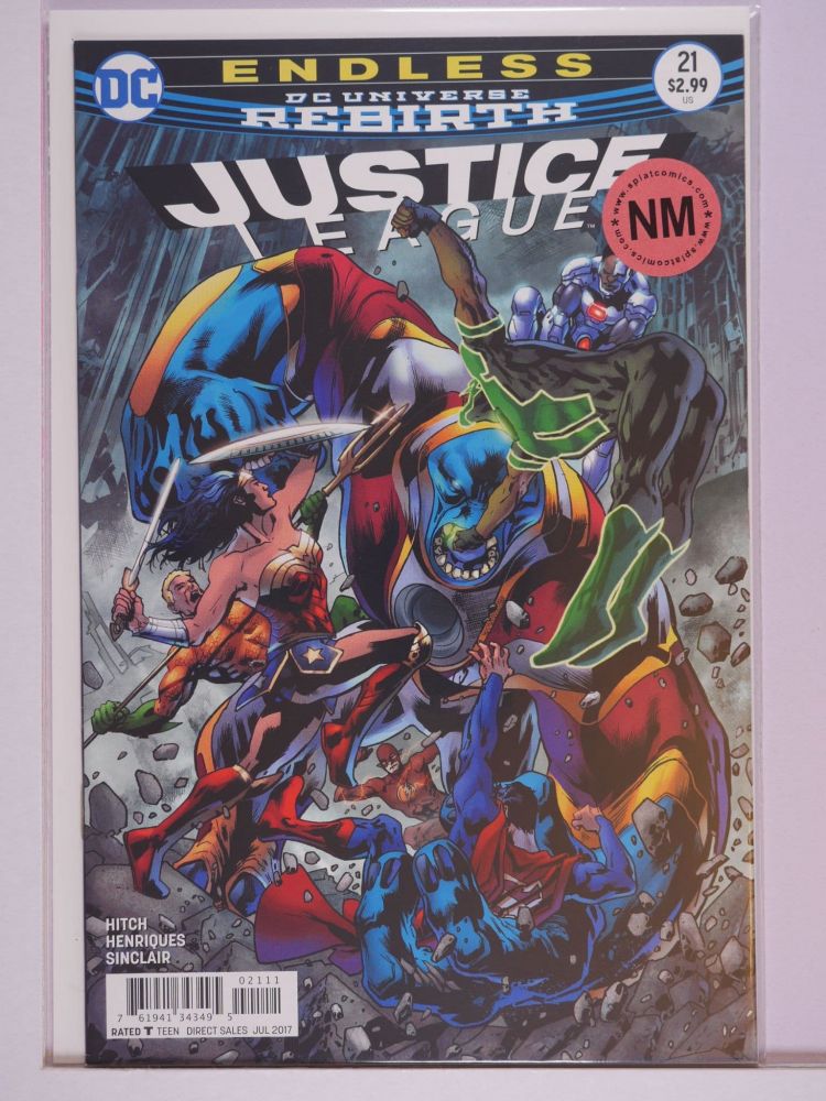 JUSTICE LEAGUE (2016) Volume 2: # 0021 NM