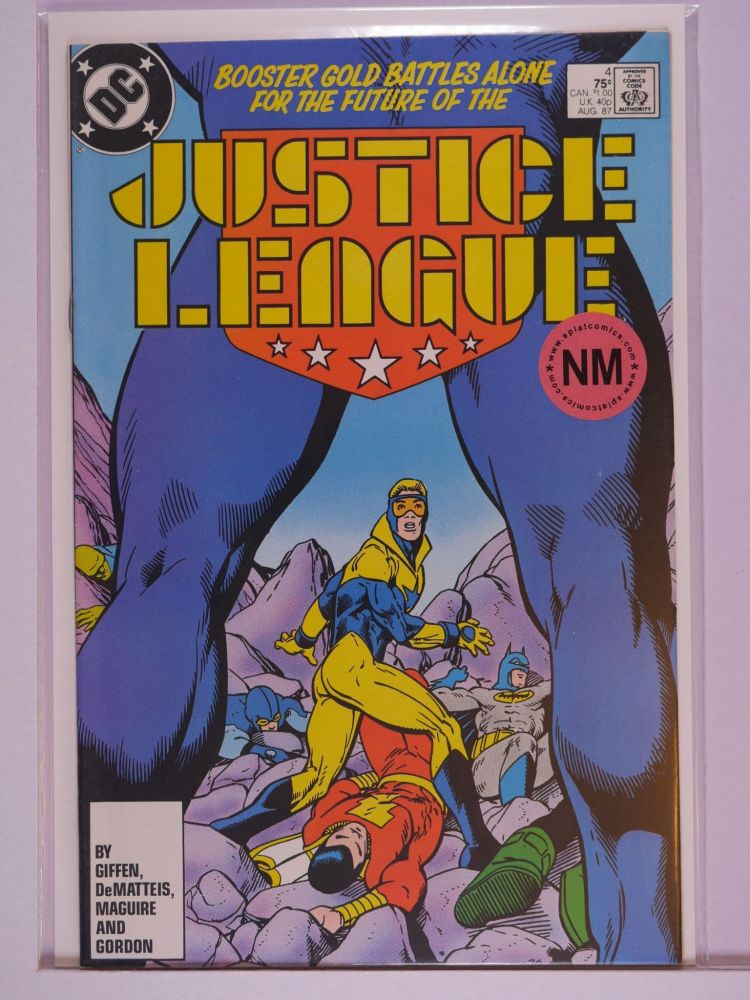 JUSTICE LEAGUE AMERICA / INTERNATIONAL (1987) Volume 1: # 0004 NM