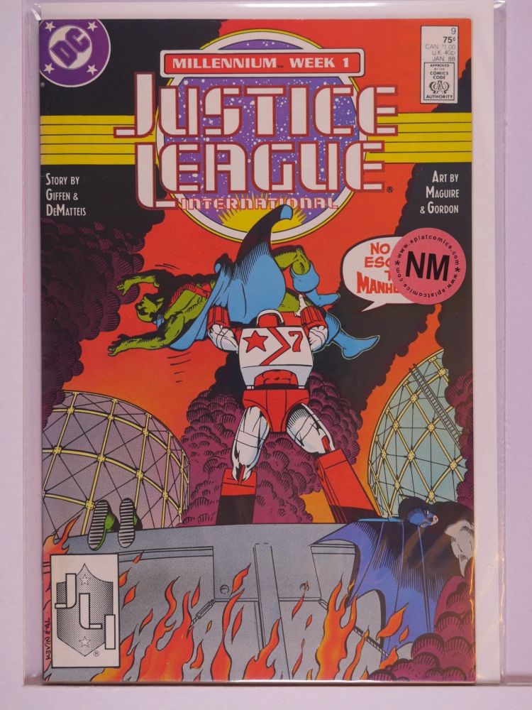 JUSTICE LEAGUE AMERICA / INTERNATIONAL (1987) Volume 1: # 0009 NM