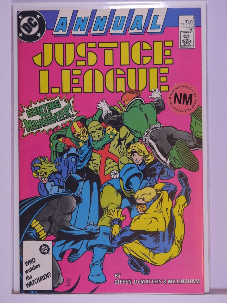 JUSTICE LEAGUE AMERICA / INTERNATIONAL ANNUAL (1987) Volume 1: # 0001 NM