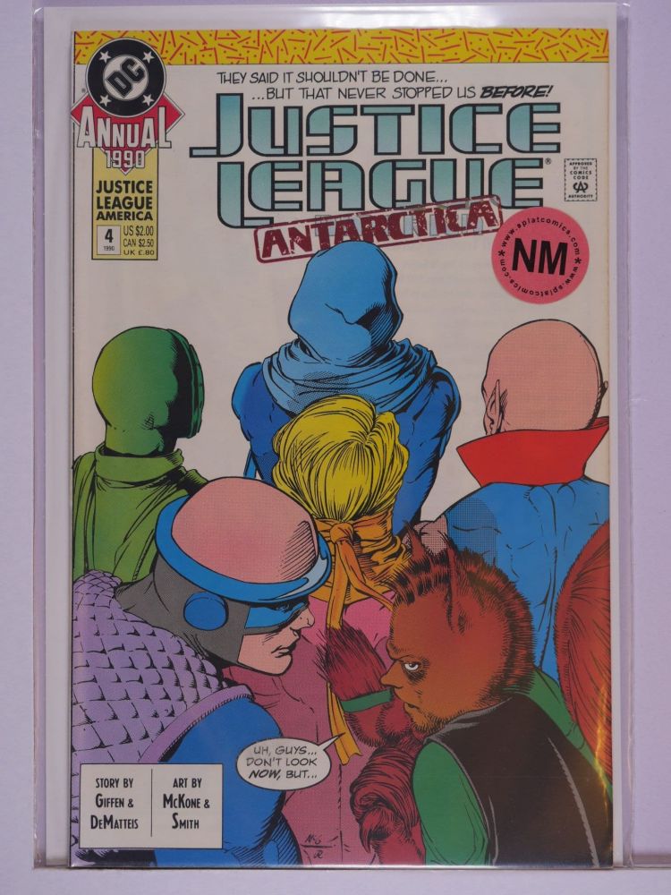 JUSTICE LEAGUE AMERICA / INTERNATIONAL ANNUAL (1987) Volume 1: # 0004 NM
