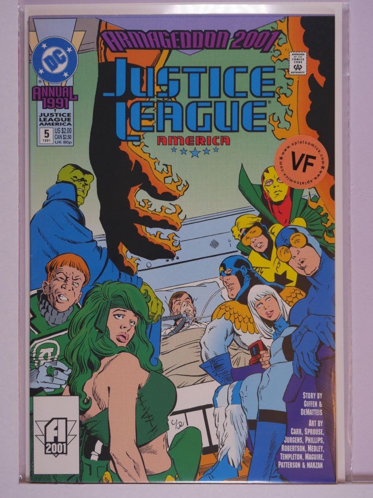 JUSTICE LEAGUE AMERICA / INTERNATIONAL ANNUAL (1987) Volume 1: # 0005 VF