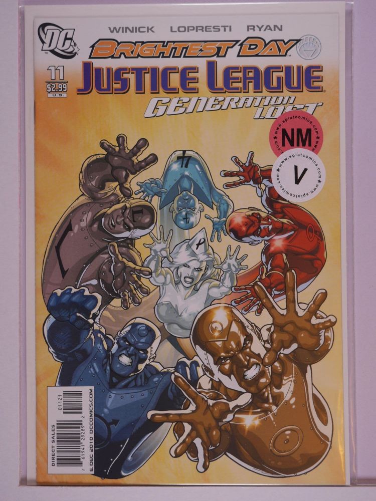 JUSTICE LEAGUE GENERATION LOST (2010) Volume 1: # 0011 NM VARIANT