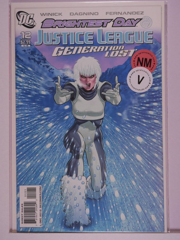 JUSTICE LEAGUE GENERATION LOST (2010) Volume 1: # 0012 NM VARIANT