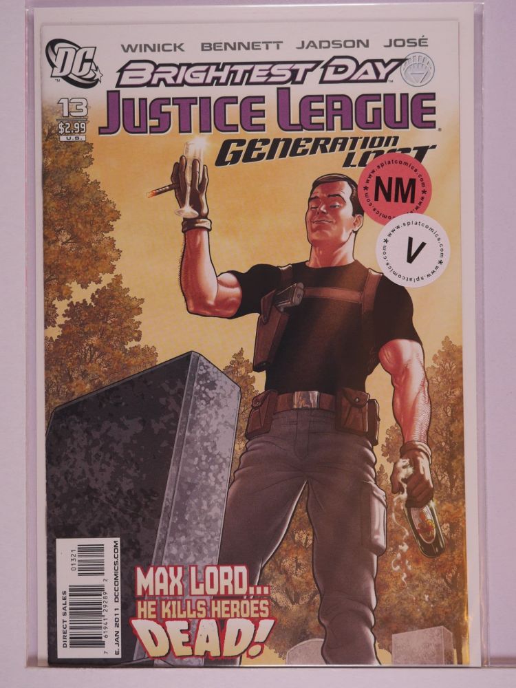 JUSTICE LEAGUE GENERATION LOST (2010) Volume 1: # 0013 NM VARIANT