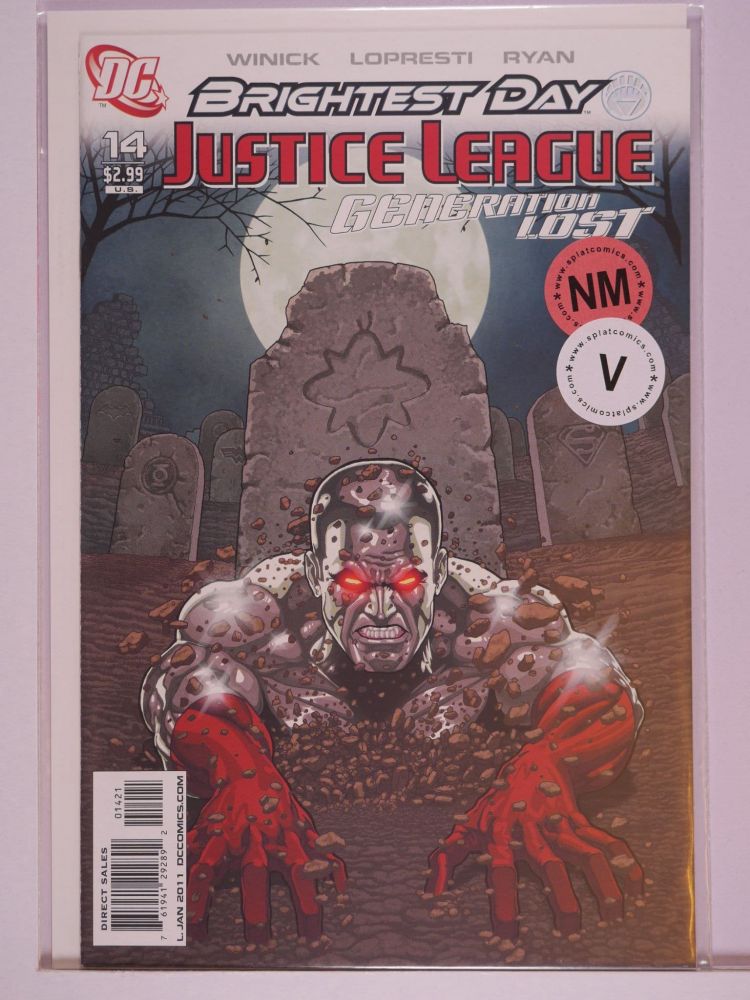 JUSTICE LEAGUE GENERATION LOST (2010) Volume 1: # 0014 NM VARIANT