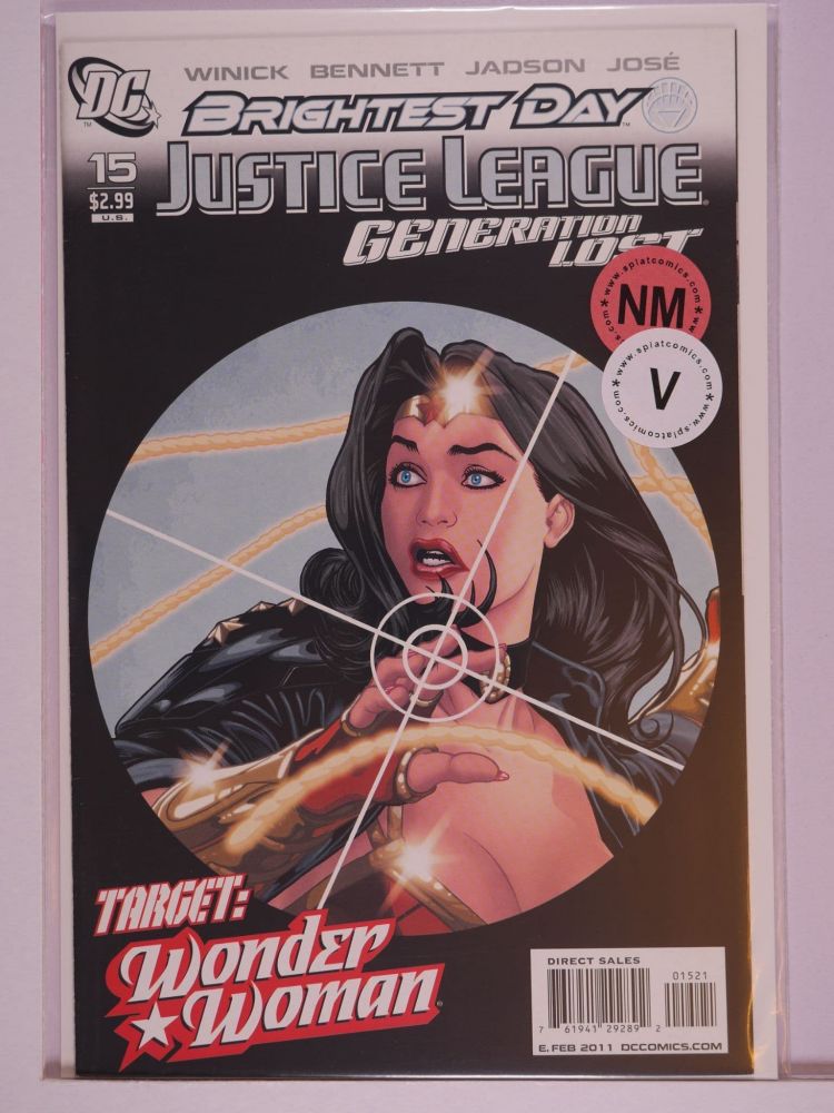 JUSTICE LEAGUE GENERATION LOST (2010) Volume 1: # 0015 NM VARIANT