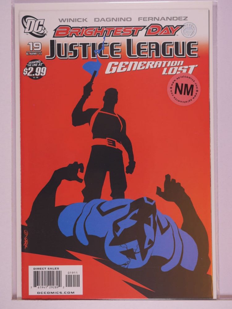 JUSTICE LEAGUE GENERATION LOST (2010) Volume 1: # 0019 NM