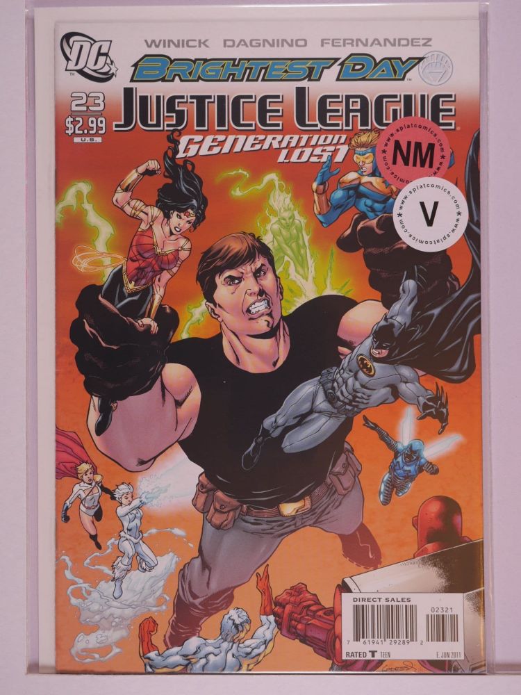 JUSTICE LEAGUE GENERATION LOST (2010) Volume 1: # 0023 NM VARIANT