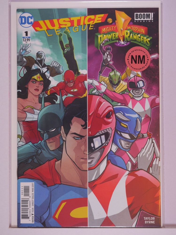 JUSTICE LEAGUE MIGHTY MORPHIN POWER RANGERS (2017) Volume 1: # 0001 NM