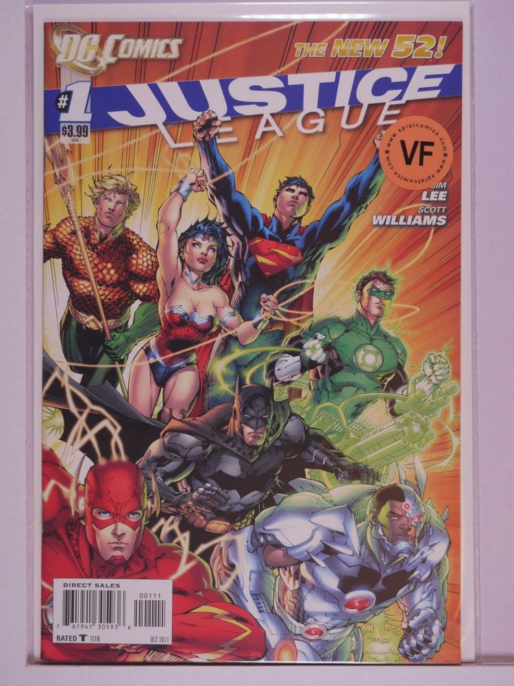 JUSTICE LEAGUE NEW 52 (2011) Volume 1: # 0001 VF