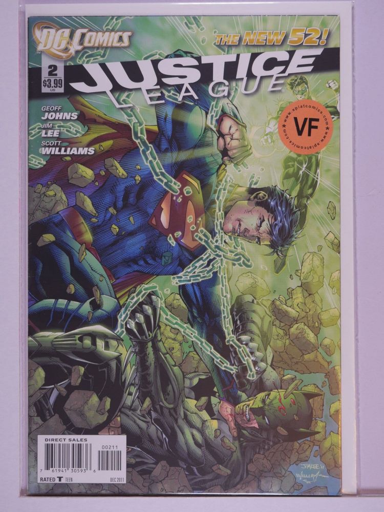 JUSTICE LEAGUE NEW 52 (2011) Volume 1: # 0002 VF