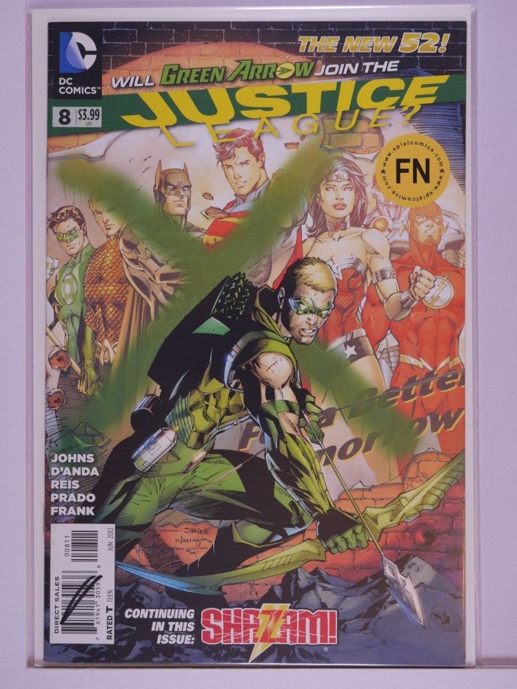 JUSTICE LEAGUE NEW 52 (2011) Volume 1: # 0008 FN
