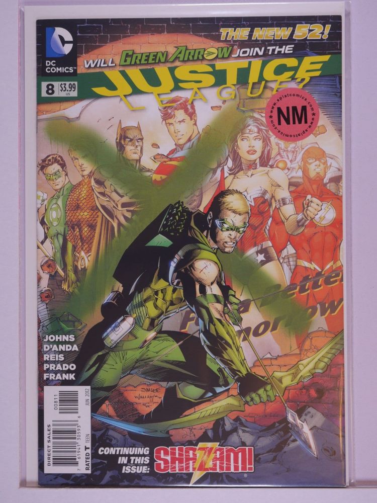 JUSTICE LEAGUE NEW 52 (2011) Volume 1: # 0008 NM