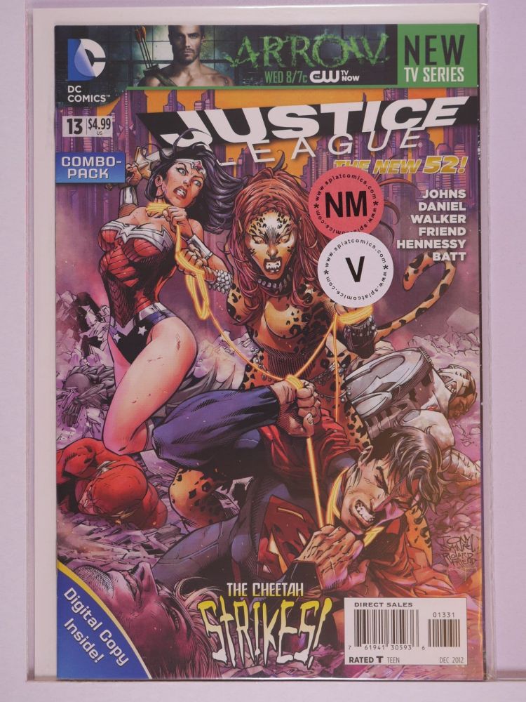 JUSTICE LEAGUE NEW 52 (2011) Volume 1: # 0013 NM COMBO PACK VARIANT