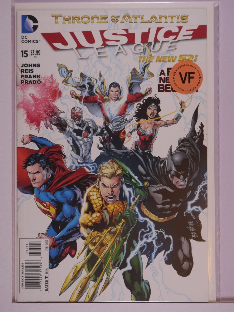 JUSTICE LEAGUE NEW 52 (2011) Volume 1: # 0015 VF
