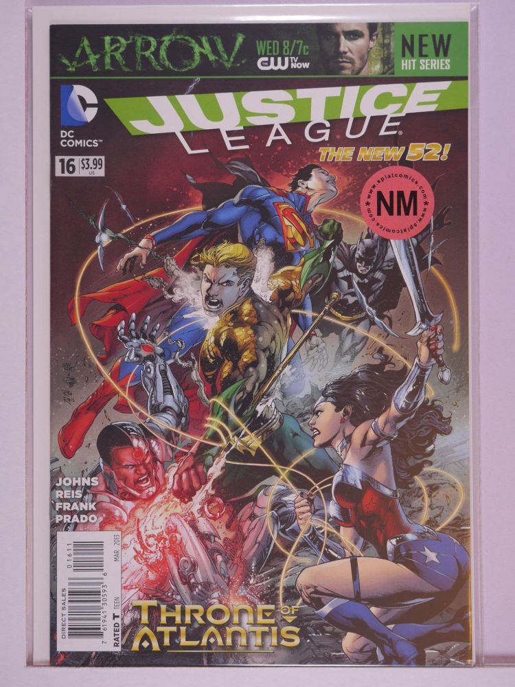 JUSTICE LEAGUE NEW 52 (2011) Volume 1: # 0016 NM