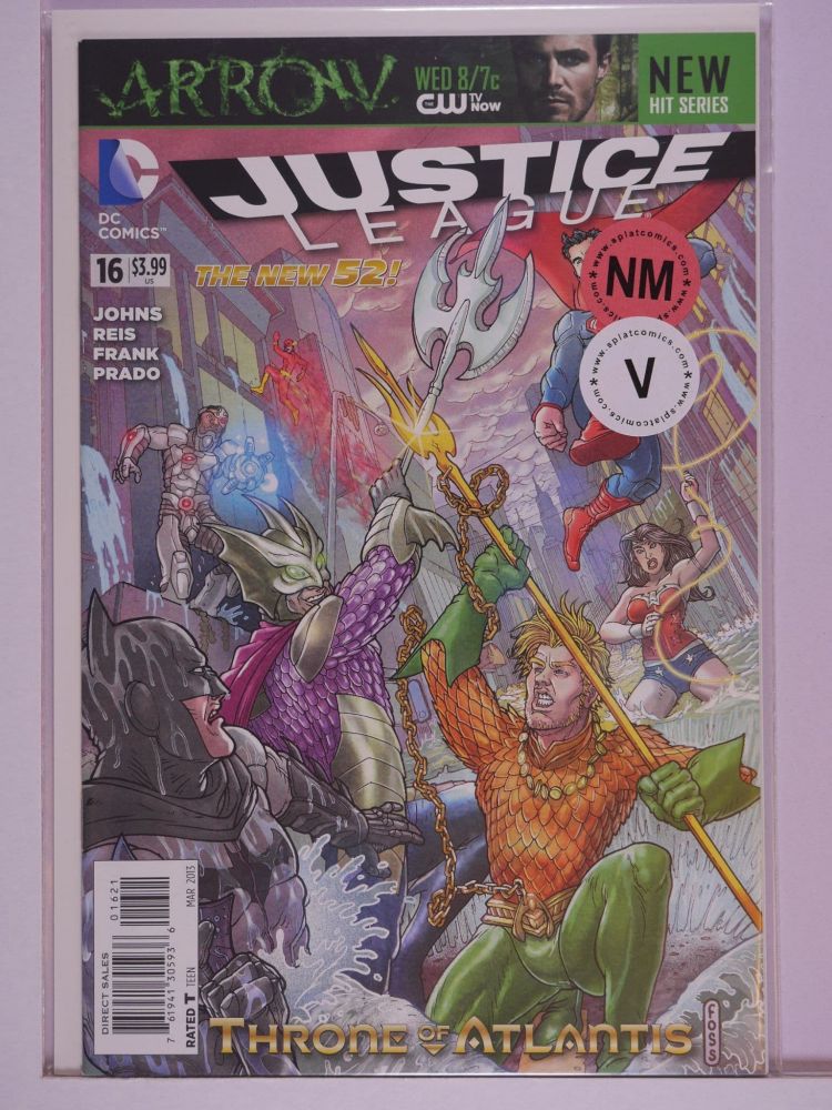 JUSTICE LEAGUE NEW 52 (2011) Volume 1: # 0016 NM VARIANT